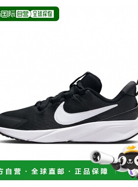 日本直邮Nike 星跑者4 NN PS 儿童运动鞋 [DX7614 001] 黑色