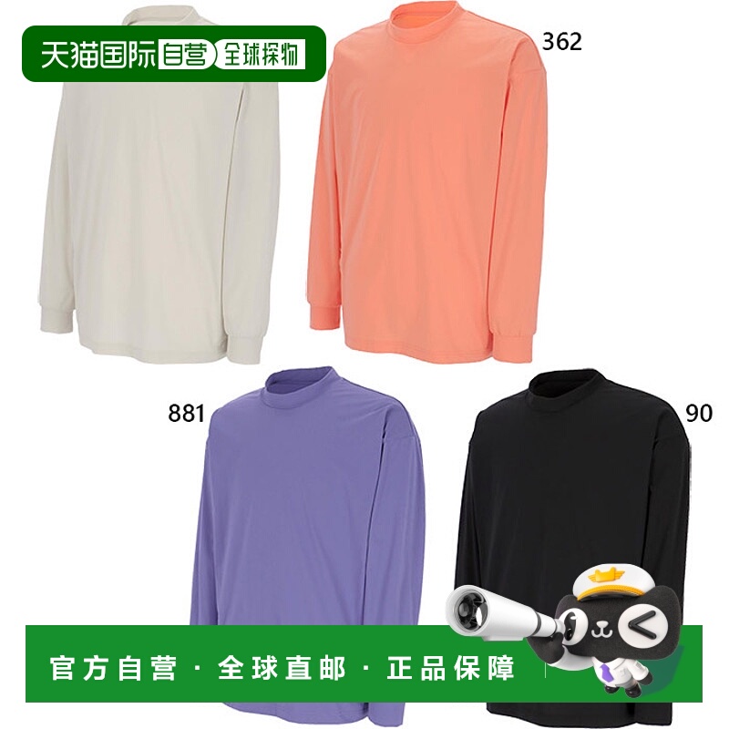 日本直邮Hummel 男女 Amphibious PLAY 防晒长袖T恤休闲上衣橙色h