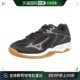 室内运动鞋 26.5cm 黑x灰 2.5E V1GA 日本直邮 Mizuno美津浓