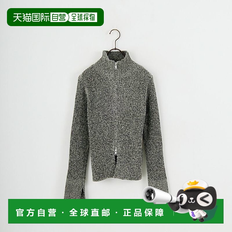 1h可退 日本直邮Jeans Factory Clothes 女士宽松立体编织半拉链