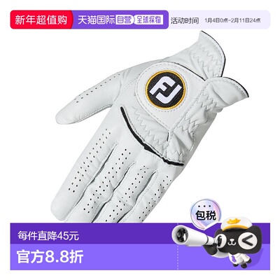 日本直邮FootJoy 高尔夫手套 男士 Staysof 23 手套