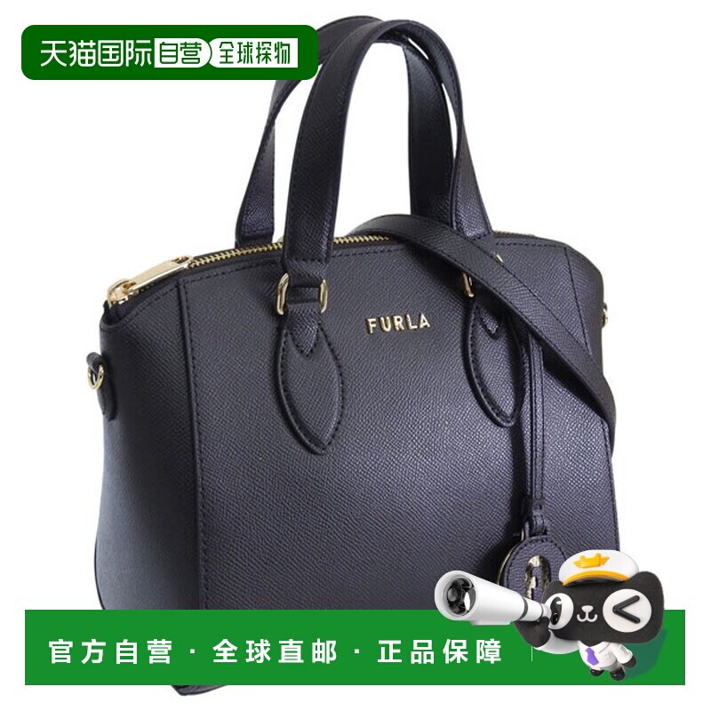 日本直邮FURLA 女士两用肩包/手提包皮革黑色WB00519BX0306O6000