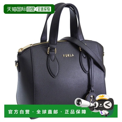 日本直邮FURLA 女士两用肩包/手提包皮革黑色WB00519BX0306O6000