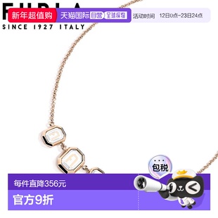 日本直邮FURLA 配饰 女士八角形项链 FJ0324NTU 链式项链 吊坠 女