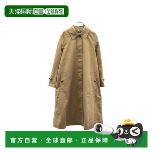 日本直邮中古Burberry博柏利女A级95新soutien 立领棉外套 collar