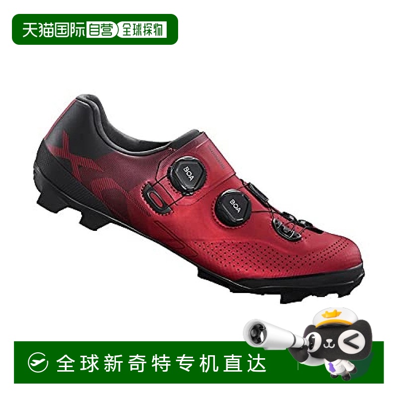 【日本直邮】Shimano禧玛诺男式骑行鞋 XC702 SPD MY2022红色
