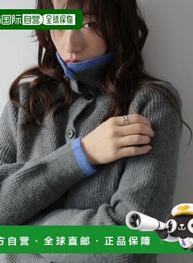 1h可退 日本直邮Ulysses 女装 2WAY翻领配色针织开衫 DSY25W074