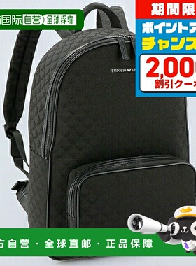 日本直邮EMPORIO ARMANI 男女通用双肩包 Y4O315Y022V 81336 黑色