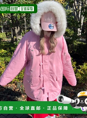 1h可退 日本直邮WC 女装 N-3B 大毛领宽松夹克  WC25WN12L0002