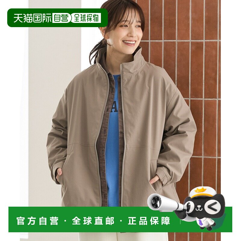 日本直邮Honeys 女装 加厚防泼水立领休闲外套 67【付后1h可退】