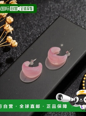 1h可退 日本直邮SMELLY 女士大理石纹大圈耳环 轻盈夏季配饰 SMA4