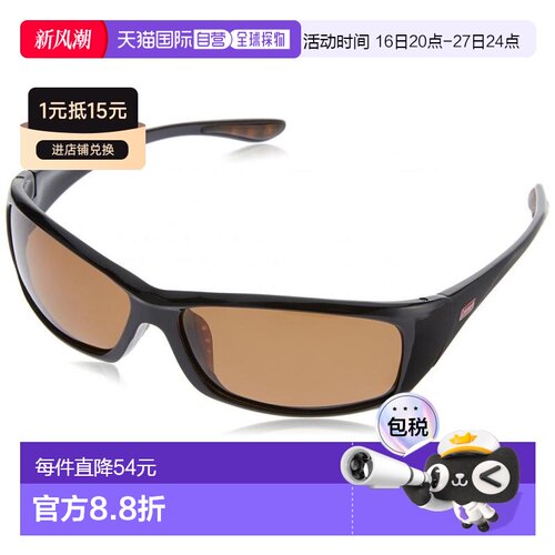 日本直邮Coleman科勒曼偏光太阳镜黑色CO3020-2户外