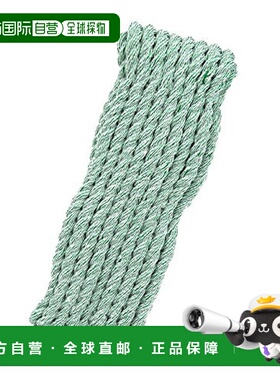 【日本直邮】Sk11藤原产业 彩色麻绳 绿 12mm×10m 两端环 SKCR-G