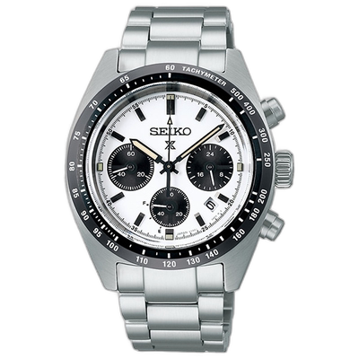 日本直邮SEIKO 精工手表男士[PROSPEX]速度计时器太阳能计时码表