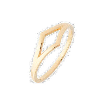 日潮跑腿COCOSHNIK K10钻石开口戒指 405-61832