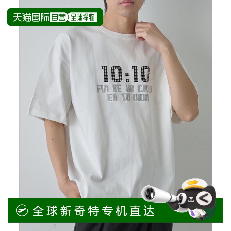 1h可退日本直邮官方授权 COLONY 2139数字印花T恤新款