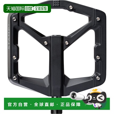 【日本直邮】CRANKBROTHERS MTB用 平踏板 Stamp3 L 镁合金黑脚踏