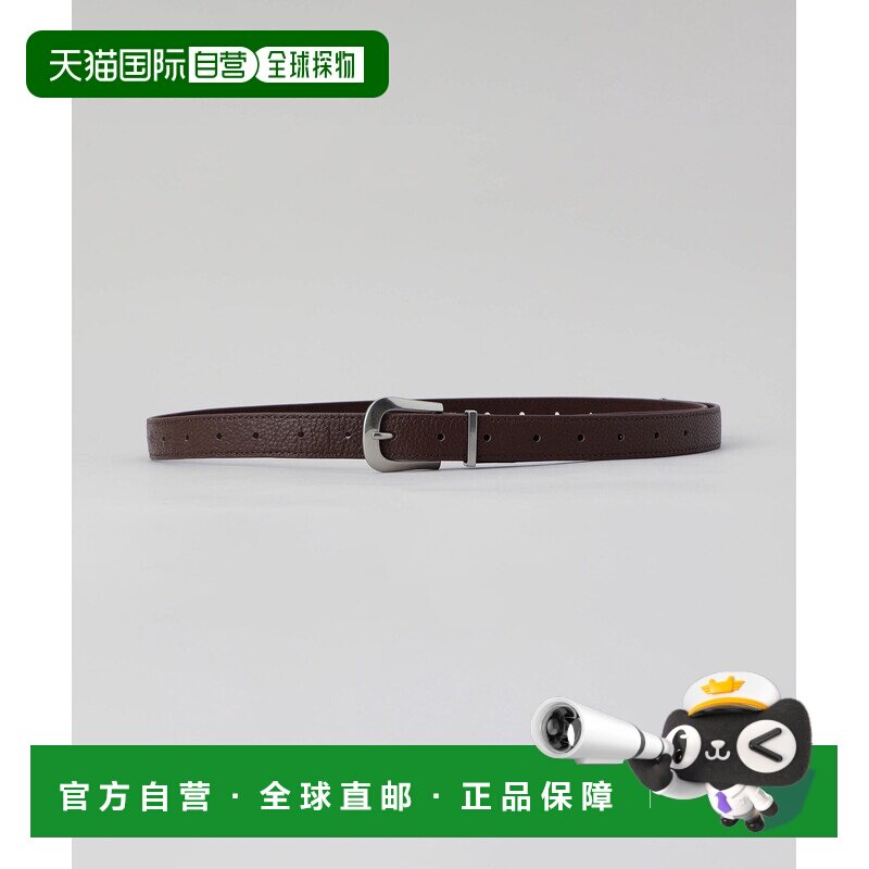 日本直邮COMME ÇA MEN 男士 牛皮剑尖造型腰带 0765YO05206