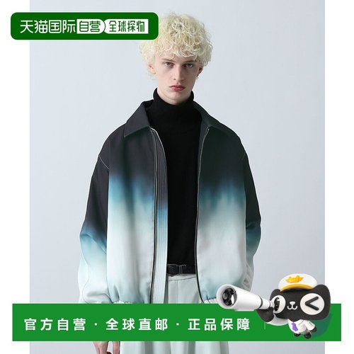 1h可退 日本直邮HARE男装 宽松廓形短款夹克 半透明渐变印花 6343