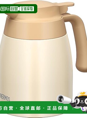 【日本直邮】Thermos膳魔师 不锈钢保温瓶 1L 奶白TTB-1001 CRW