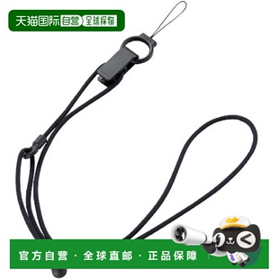 【日本直邮】Elecom宜丽客数码相机用颈带L号黑色DGS-010BK