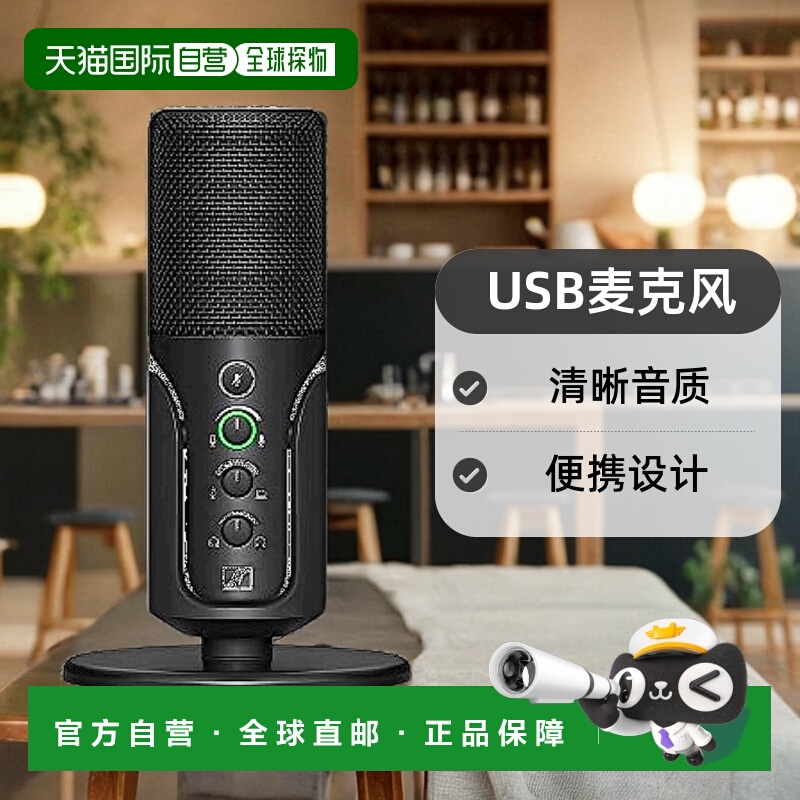 【日本直邮】Sennheiser USB麦克风 Profile 700065 黑色 717克