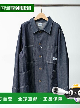 1h可退 日本直邮Johnbull 联名复古风格男女同款短款工装牛仔外套