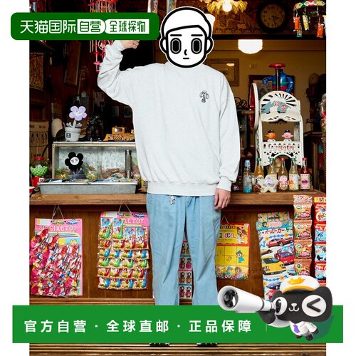 1h可退 日本直邮FREAK'S STORE 男士消极男子联名款印花卫衣 1023