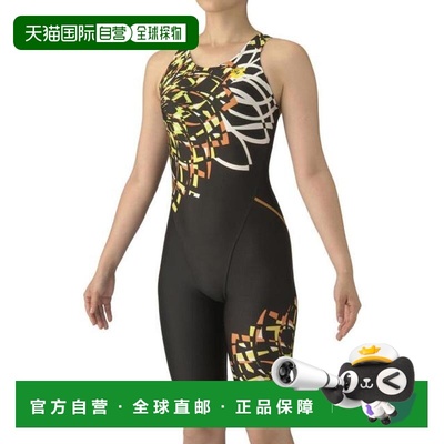 日本直邮ARENA 女士健身一体式泳衣运动束脚裤 [AS5FWF15L M-LL]