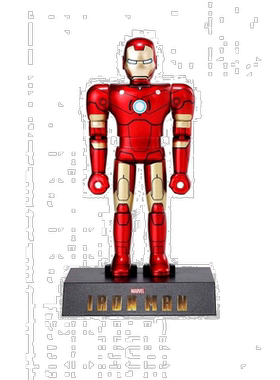 【日本直邮】合金HEROES iron man mark3 100mm左右 人偶万代