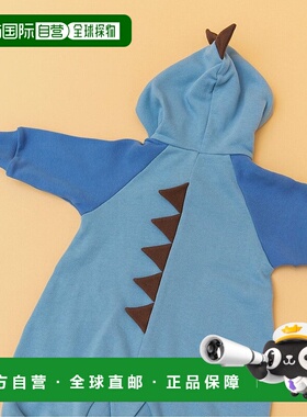 日本直邮BREEZE Bpop 动物图案连身工作服 BR8934DC043415童装