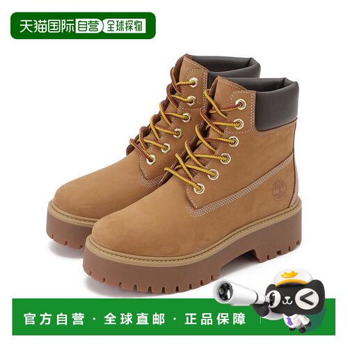 日本直邮Timberland 添柏岚女士6英寸高级防水户外平台靴 A5RJD