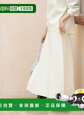 1h可退 日本直邮OPAQUE.CLIP 女装 针织A字裙 弹力腰头 可机洗 与