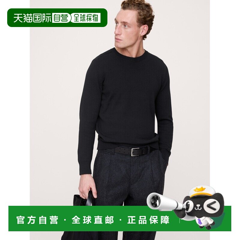 日本直邮BANANA REPUBLIC 男士 纯棉圆领针织衫 859913