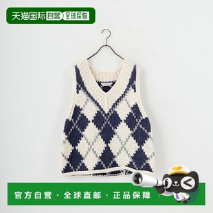 女装 Donna 手工编织大廓形费尔岛马甲 日本直邮Torrazzo 1h可退