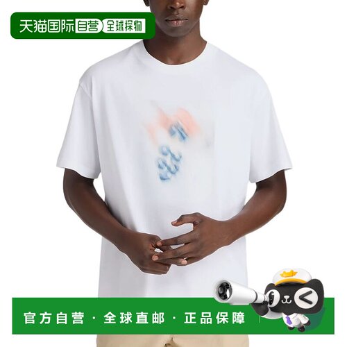 日本直邮New Balance NB Grey 宽松纯棉套头短袖T恤 男款