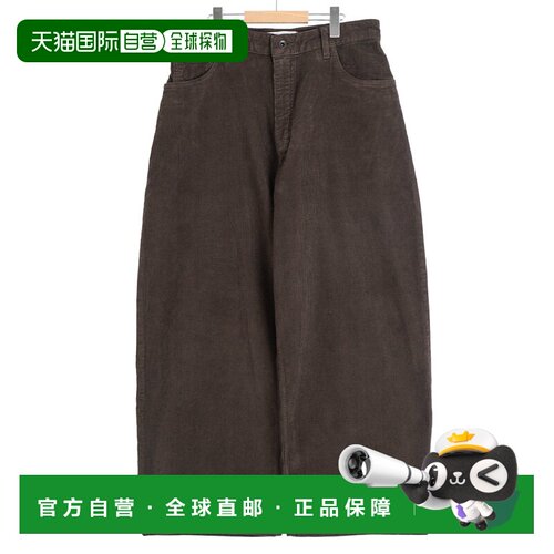 日本直邮STUDIO NICHOLSON 男装 灯芯绒阔腿裤 SNM102326AW