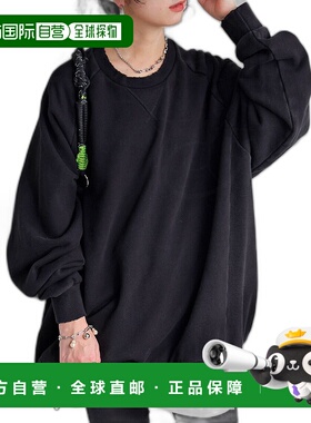 1h可退 日本直邮antiqua女士破损拉链袖长袖卫衣 ZA00247