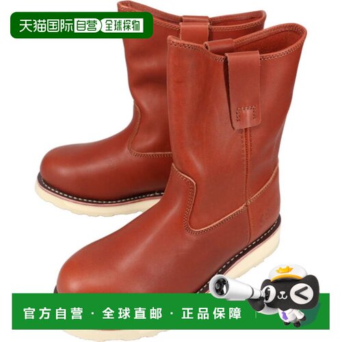 日本直邮Schott 肖特男士惠灵顿靴 WELLINGTON BOOTS 砖红色 S241