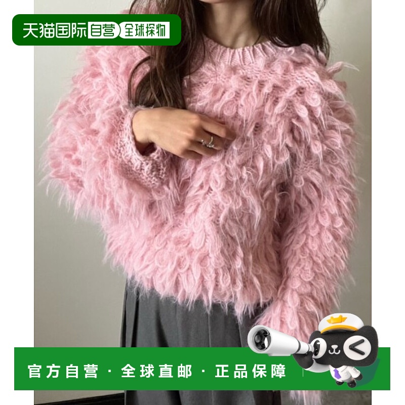 1h可退 日本直邮deux amour 女装 宽松版型 针织套头衫 半高领设