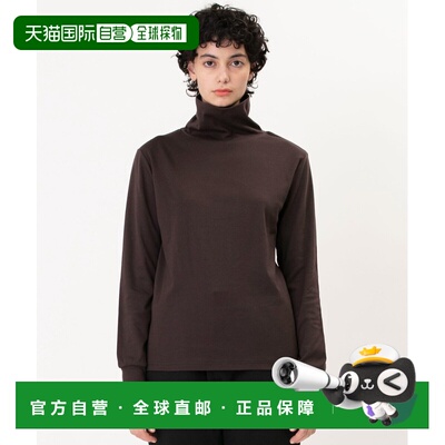 1h可退 日本直邮Johnbull 女装 修身弹力 模特领长袖T恤 简约百搭