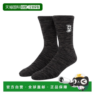 1h可退 日本直邮HUF 男女同款 MEGABLAST 螺纹混纺休闲袜 25F_SK8