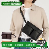 单肩背时尚 日本直邮SLOW 男女通用真皮单肩包小巧轻便可斜挎 简约