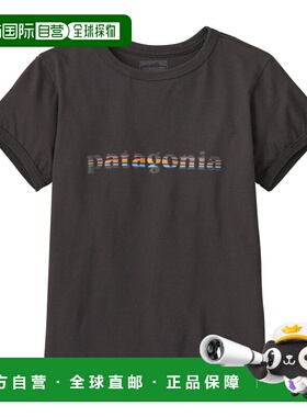 日潮跑腿Patagonia巴塔哥尼亚 女款 '73 文字徽标有机 RingerT恤