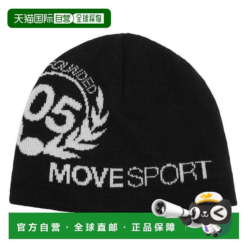 日本直邮DESCENTE HEATNAVI 针织帽 [ST5FCP41U BK00] 黑色迪桑特