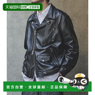 marka 男装 柔软羊皮 RIDERS 1h可退 DOUBLE 日本直邮Schott