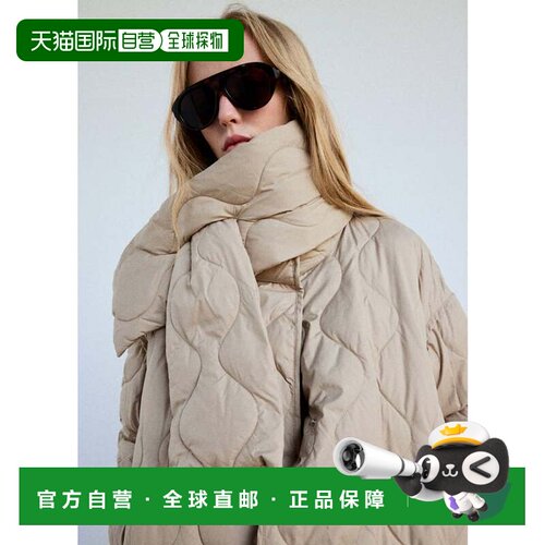 日本直邮MANGO 羽绒服 NATA 浅灰色