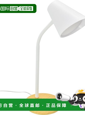 【日本直邮】OHM LED台灯 带手机座 500lm 白 DS-LS24N-WN