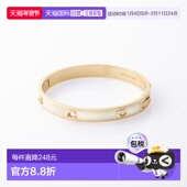 日本直邮Coach GLD 37422719 Pegged C蔻驰系列珐琅铰链手镯BR