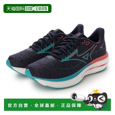 日本直邮MIZUNO J1GC2503 Mizuno Wave Rider 29 跑鞋（海军蓝 x